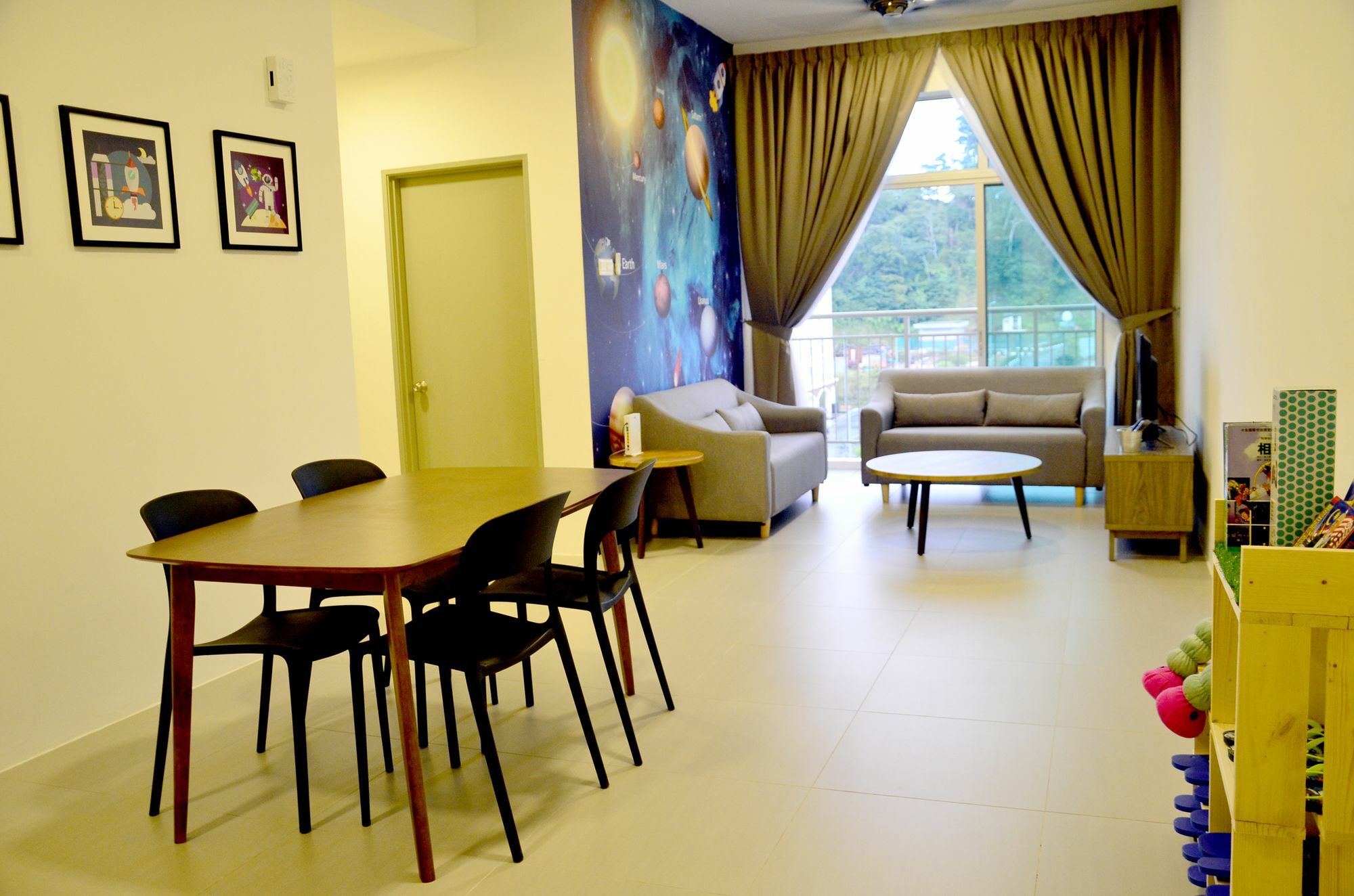 The Woodz Homestay Tanah Rata Bagian luar foto